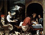 Pedro Orrente The Supper at Emmaus painting